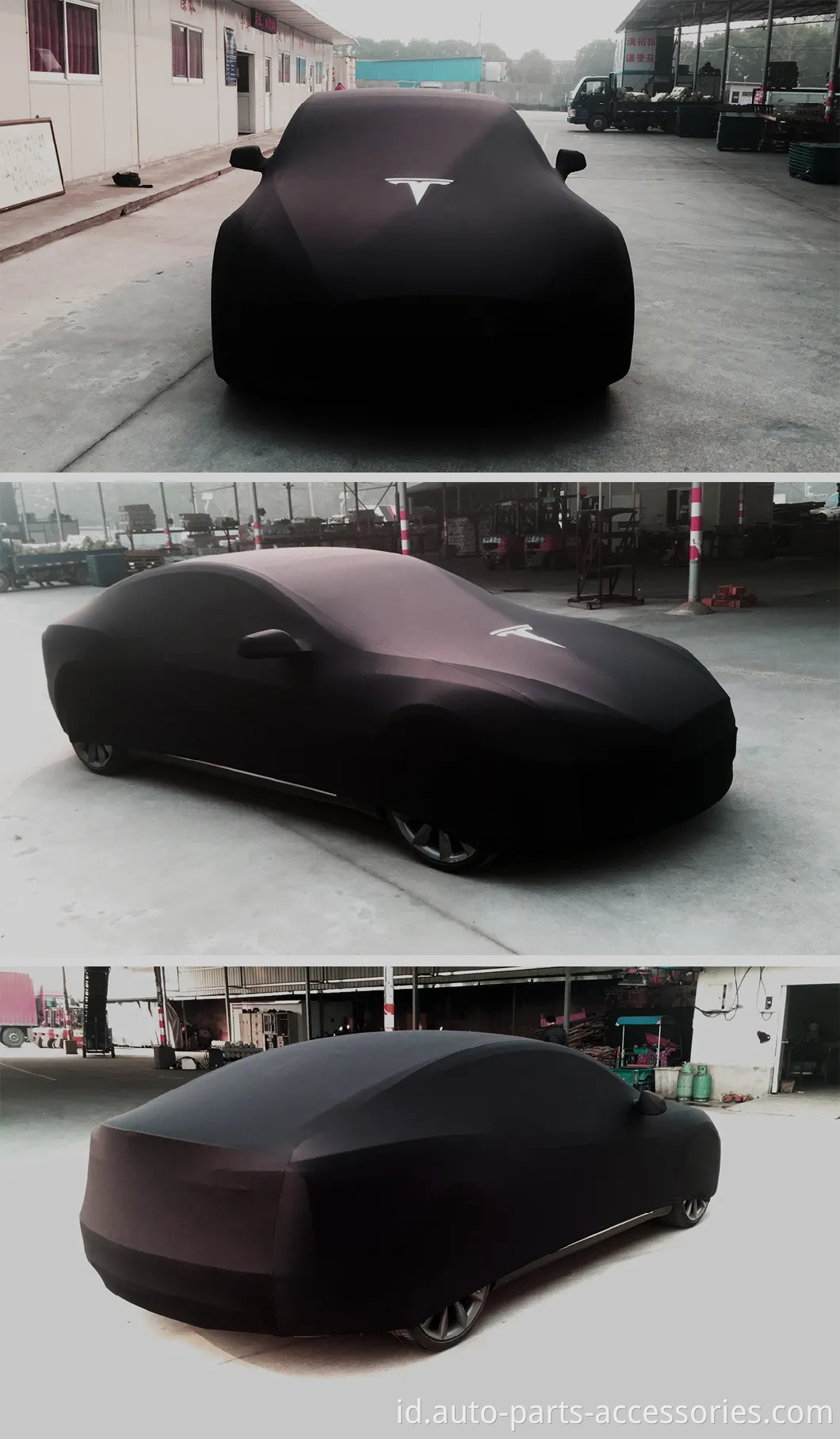 Ultra Soft Elastik Custom Indoor Car Cover Cover Breathable Debu